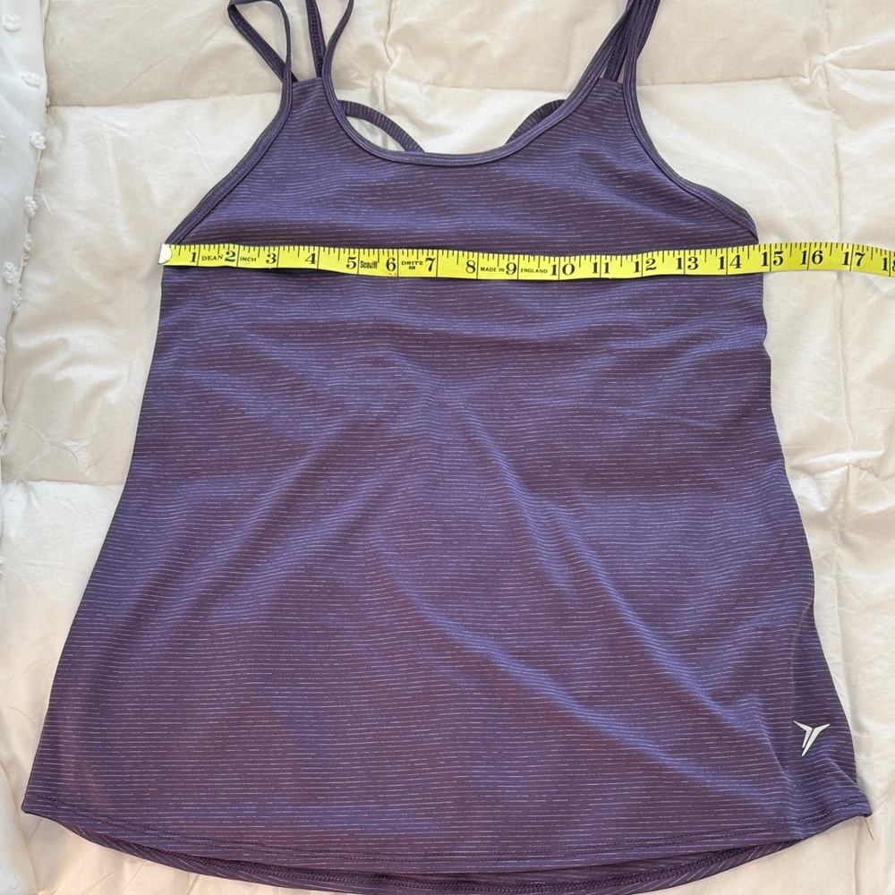 Purple Athletic Tank Top
